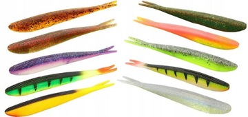 Mikado Saira Drop Shot MIX набор 10 шт. 12 см