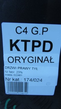 фото thumb №8, Citroen c4 ii grand picasso двері праві зад задні корпус піддону 13-