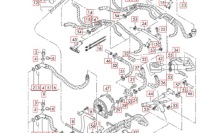 фото thumb №8, Audi q7 4l шланг жидкость охлаждающий 7l6121065an новый оригинальный