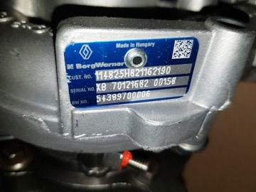 фото thumb №13, Турбонагнетатель восстановленная заводской renault megane iii 1.5dci 144110980r