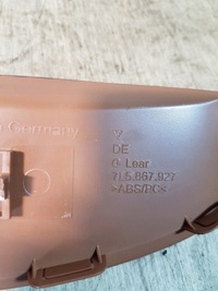 фото thumb №3, Пластик защита крышки задняя porsche cayenne s