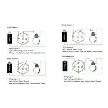 фото thumb №10, Вимикач увімкнення/вимкнення, кнопка засувний 18mm білий