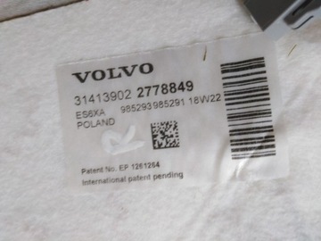 фото thumb №10, Volvo v40 ii рестайлинг 18r коврик нагревательная сиденья перед оригинал eu