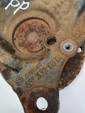 фото thumb №4, Ступиця поворотна опора правий перед smart fortwo ii 451 1.0 t a4513320001