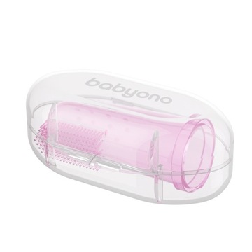 Зубная щетка BabyOno Finger + ЧЕХОЛ