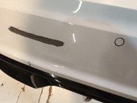 Бампер спойлер audi tt s-line lift 8s0 20+ задня nr m918 електропроводка Зі Шроту, фото thumb