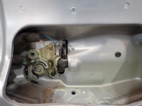 фото thumb №10, Ford galaxy i mk1 рестайлинг fl 00-06 крышка задняя стекло зад сатиновый чёрный серебряный