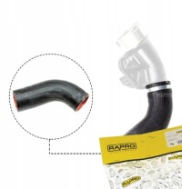 фото thumb №1, Шланг интеркулер радиатора воздуха do volvo v60 ii 2.0 t6 t5