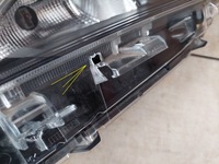 фото thumb №8, Лампа правая - линза - toyota yaris iii - рестайлинг - 17-20