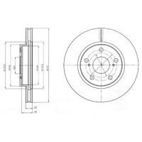 фото thumb №2, Тормозные диски i тормозные колодки перед delphi toyota prius rav
