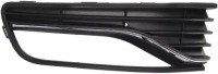 фото thumb №1, Решётка радиатора бампера l vw polo v 6c 05.14-09.17 blic 6502-07-9507991fp с отверстиями na противотуманные фары, пластик, хромированный/чёрный