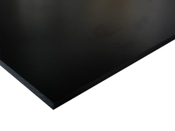 ABS черный молет 1000x500 пластиковая доска 2 мм