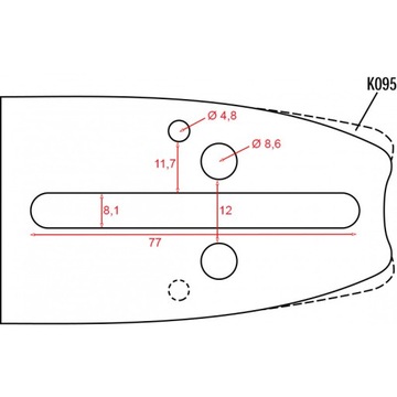 Направляющая 50 см + цепь OREGON 325 1.5 Husqvarna