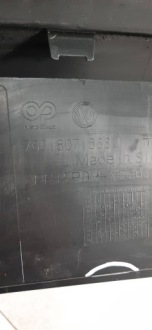 Volkswagen touareg 3 iii спойлер накладка бампера задній 760807568j Київ, фото thumb