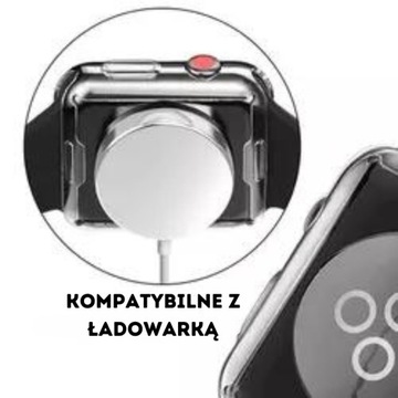 Прозрачный чехол для Apple Watch 4/5/6/SE 40 мм