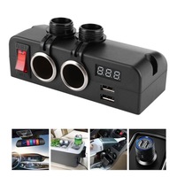 фото thumb №10, Распределитель разъём прикуривателя автомобильный 3 w 1 многофункциональный зарядное устройство