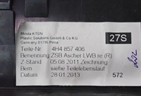 фото thumb №14, Молдинг двері ручка лівий задня audi a8 d4 4h0867469