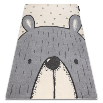 ДЕТСКИЙ КОВЕР PETIT 140x190 см BEAR серый #GR4234