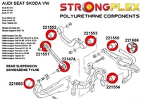 фото thumb №2, 221663b - втулка важеля поздовжній передня strongflex