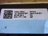 фото thumb №8, Vw golf vi подушка безопасности подушка воздушная пассажира 5k0880204a