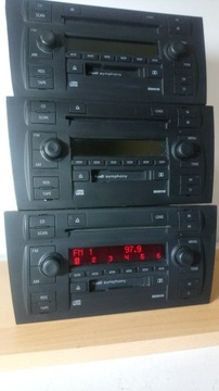 фото thumb №2, Радіо cd symphony ii 2din + код audi a6 c5 рестайлінг
