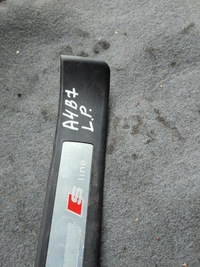 фото thumb №4, Ліва перед молдинг поріг audi a4 b7 s-line