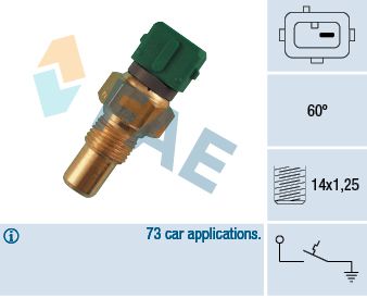 ДАТЧИК ТЕМПЕРАТУРЫ ОХЛАЖДАЮЩЕЙ ЖИДКОСТИ 35610 FAE CITROEN