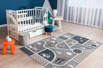 Dywan FUN STRADE 160x220 ulice uliczki miasto auta