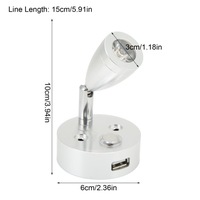 фото thumb №15, 10v-30v лампа do czytania rv фара led