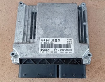 фото thumb №5, Комп'ютер двигуна ecu mercedes c w203 2.2 cdi om646 0281011739 a6461500879