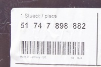 фото thumb №8, Bmw 7 f01 передній правий шланг повітря гальмівний 51747898882 7898882