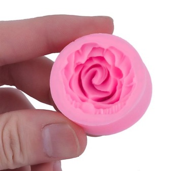 Forma Silikonowa Róża Różyczka do świec mydła DIY