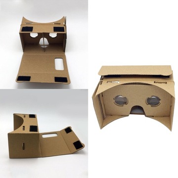 Tektura DIY dla Google Virtual Reality 3D VR