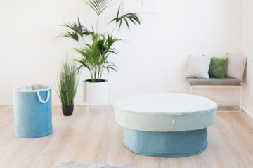Сухой бассейн Baby Blue 90 х 40 х 5 см + 200 шариков