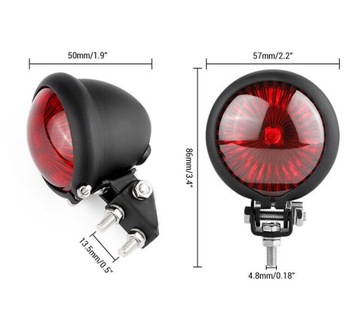 Светодиодный задний фонарь для мотоцикла Bicycle and Cafe Racer Universal