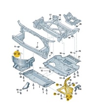 фото thumb №4, Підкрилок спойлер нижній перед лівий audi a6 c7 aso