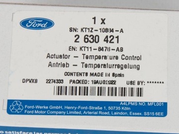 фото thumb №4, Моторчик жалюзи connect 18- 1,0 eb 1,5 tdci