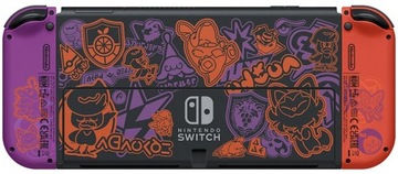 Nintendo SWITCH Oled Pokemon Scarlet & Violet + игровой набор + стекло + футляр