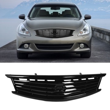 фото thumb №7, Gloss чорний передній бампер решітка grills do 4-drzwiowego sedana g37 mq