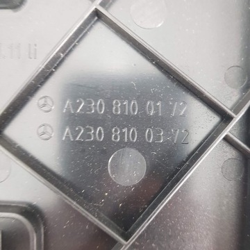 фото thumb №3, Mercedes sl r230 захист заглушка нова