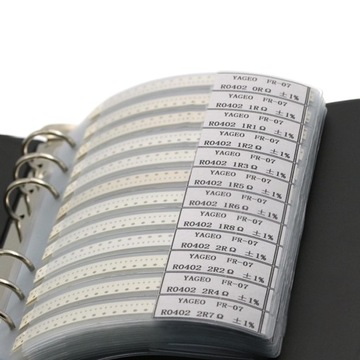 .4250 шт. 0805 SMD/SMT 1% Книга образцов резисторов, комплект компонентов 0603