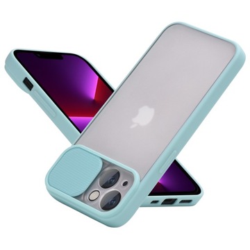 Etui podwójna ochrona do iPhone 13 - Miętowy