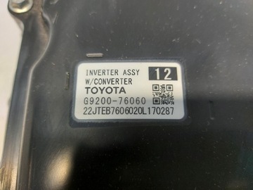 фото thumb №5, Toyota chr інвертор конвертер інвертор