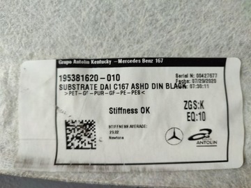 фото thumb №5, Mercedes gle w167 купе стеля алькантара