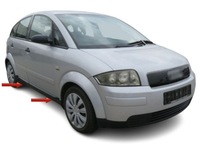 фото thumb №4, 2x заглушка накладка порога pod домкрат правая подкрылки audi a2 8z 00-