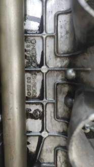 фото thumb №6, Mercedes-benz w123 300d om617 1984 крышка клапанов