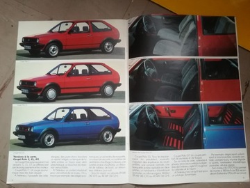 2x Prospekt Vw Polo 86c GT Kombi Cl A редкость