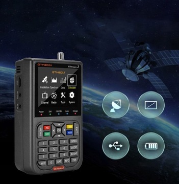 ЦИФРОВОЙ ИЗМЕРИТЕЛЬ СИГНАЛА SAT-FINDER LCD 4000 мАч