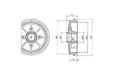 фото thumb №2, Барабаны тормозные citroen c2 c2 enterprise c3 i c3 p