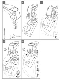 фото thumb №7, Підлокітник призначений vw golf vi 2008-2012